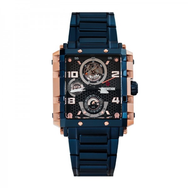 Expedition 6757 Rosegold Blue Steel Lady BFBURBA